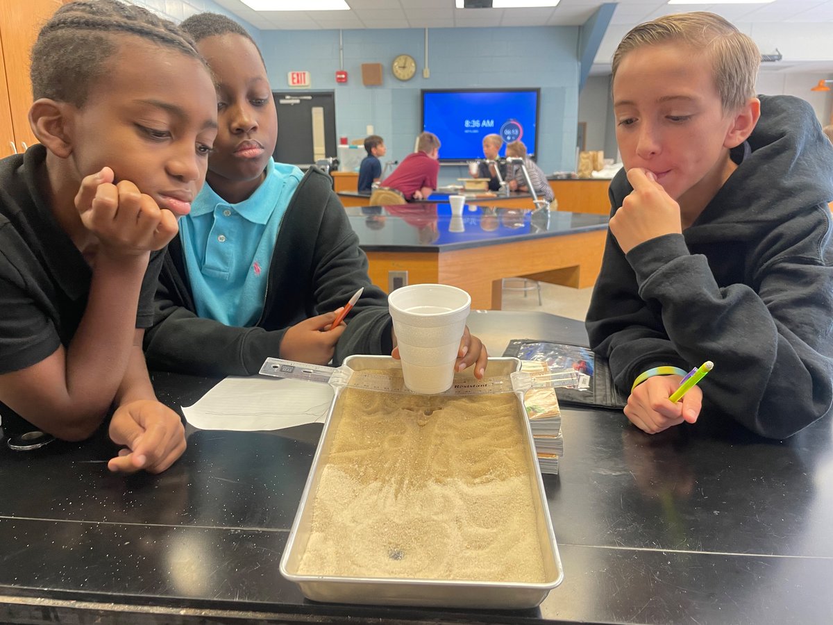 Every Thursday Miss Clayton and her 6th grade scientists go to the science lab. This month they have learned about land formation and erosion as well as built cells and learned its parts. #sciencerules #nfc6th grade.
