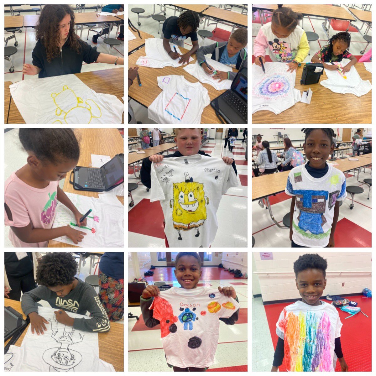 hellomsdey's tweet photo. We had the best time celebrating #LightsOnAfterschool @WoodlandES_HCS our students were engaged in all fun activities from tshirt designing, robotics, fall art to stem. @ASEPCGREENE 
@HenryCountyBOE @LearnInHenry  #afterschool #WinningforKids https://t.co/5aGFWCf86y