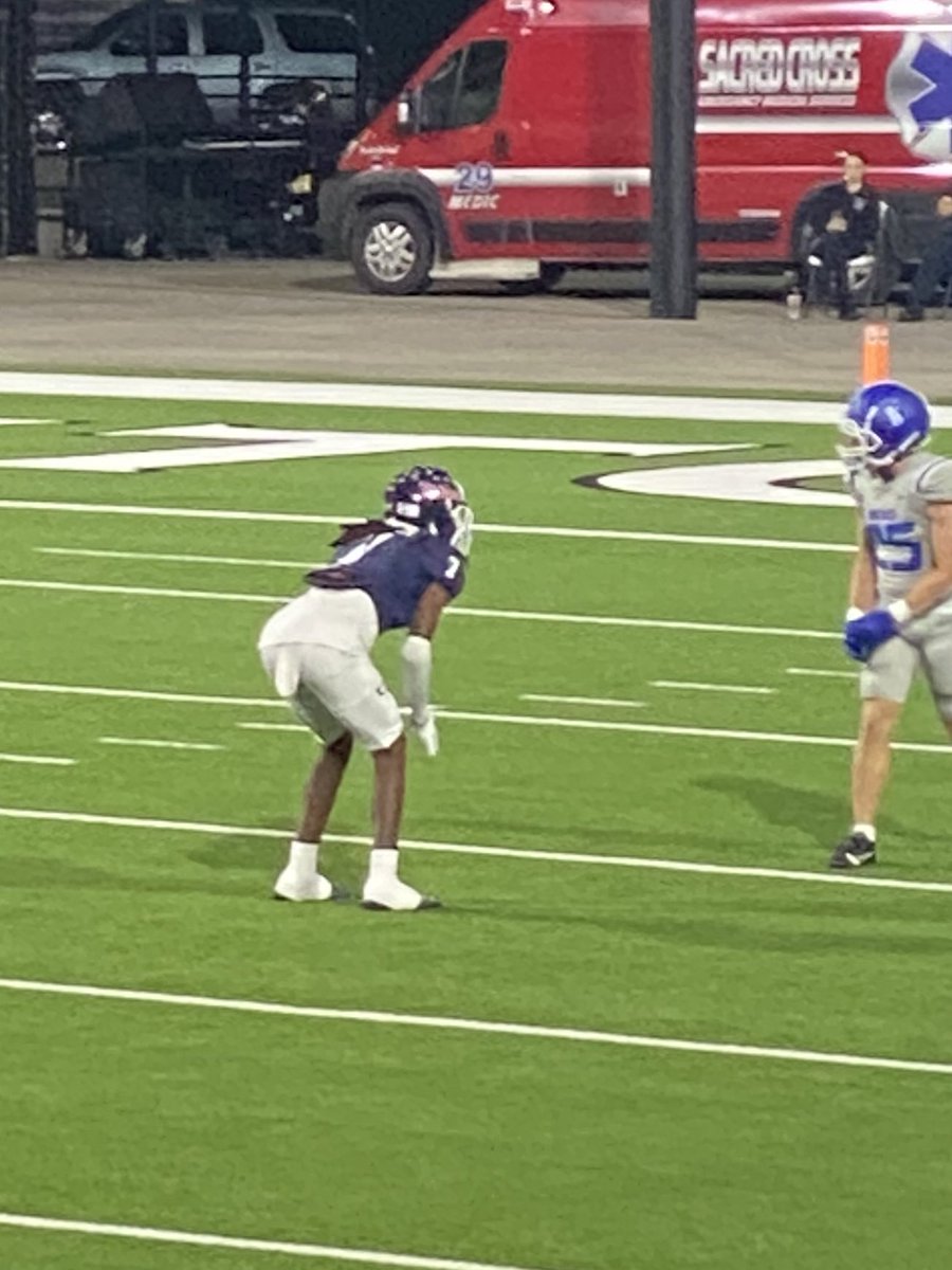 Cheering on our favorite #7 <a href="/RHSRaiders/">Ryan High School</a> senior night! Hard to believe my former 5th grader is graduating this year. Thank you <a href="/DemkiaC/">Demkia Chappell</a> for letting me cheer on Tyran all these years. Go Raiders!