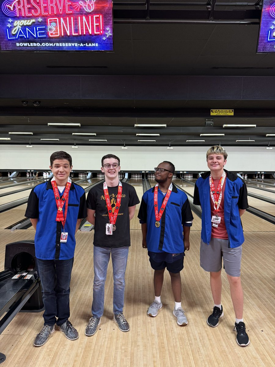 GCISD_SO's tweet photo. Our Special Olympics student athletes (ages 15-18) competed in the District Bowling tournament. We are so proud of their achievements! https://t.co/OBN1XRqrfr