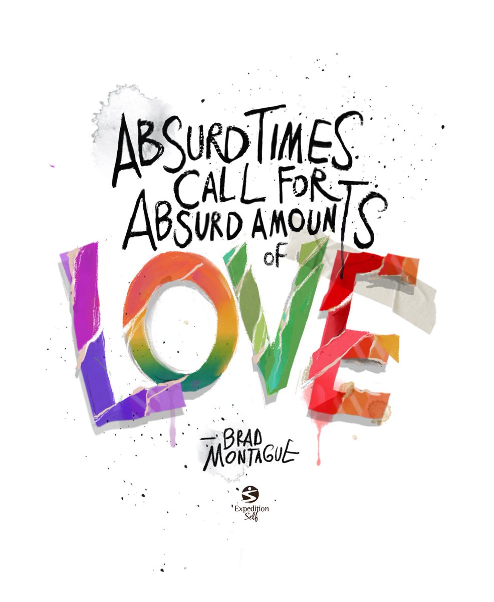 ‘𝘈𝘣𝘴𝘶𝘳𝘥 𝘵𝘪𝘮𝘦𝘴 𝘤𝘢𝘭𝘭 𝘧𝘰𝘳 𝘢𝘣𝘴𝘶𝘳𝘥 𝘢𝘮𝘰𝘶𝘯𝘵𝘴 𝘰𝘧 𝙡𝙤𝙫𝙚’
— #BrianMontague 

#love #care #compassion #Maine #healing