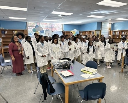 Look at our future medical professionals!