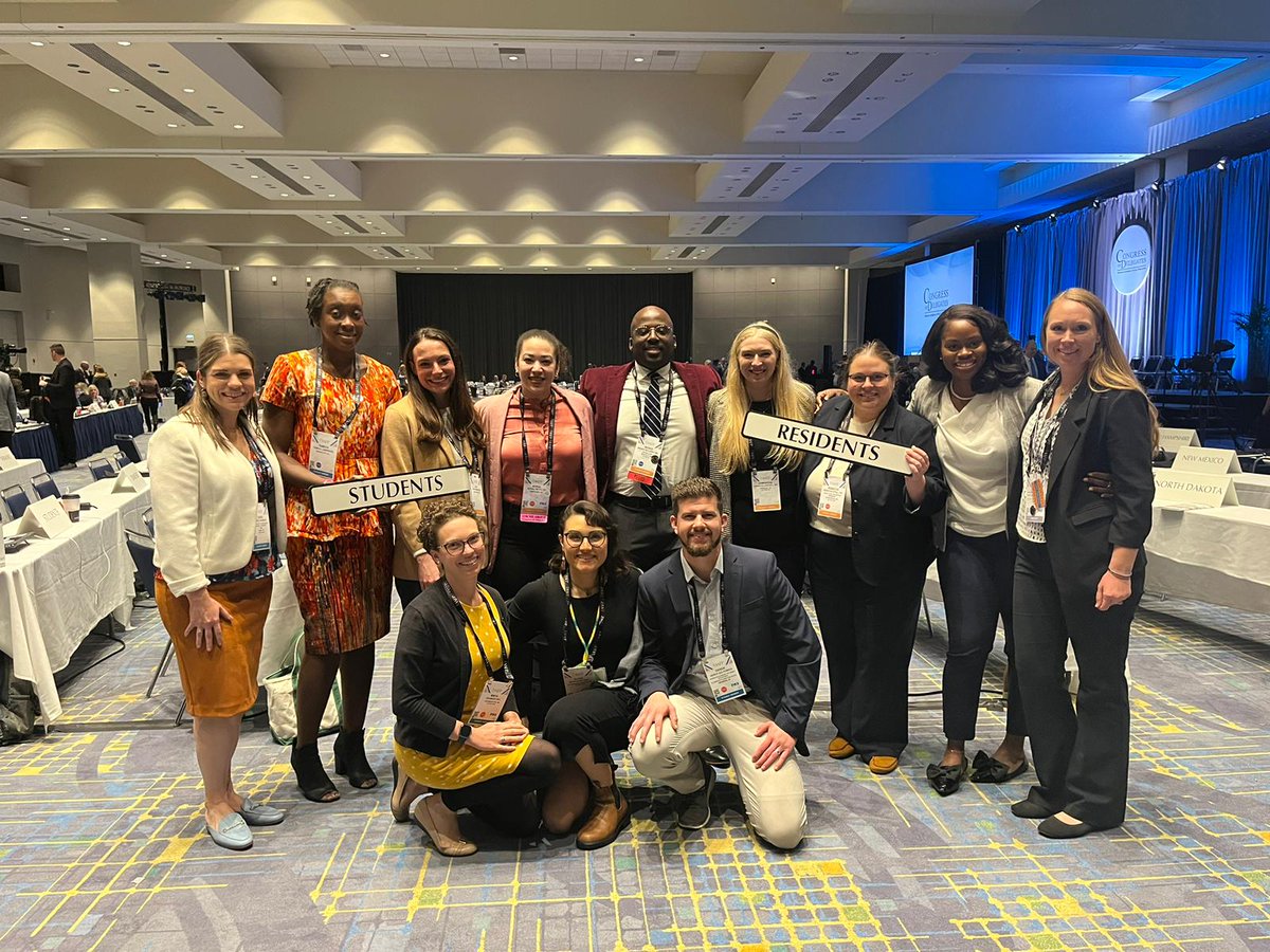 TsLawrence_'s tweet photo. Day 2 of #AAFPCOD complete. Exhaustion isn't a thing yet, but Im sure it's coming. Students, doctors, and attendings debating, collaborating, and working together for the better of AAFP everywhere! That's π§‘!
#AAFP #StudentDelegate #Policy #GameChanger #Future https://t.co/K8LD5pShg1