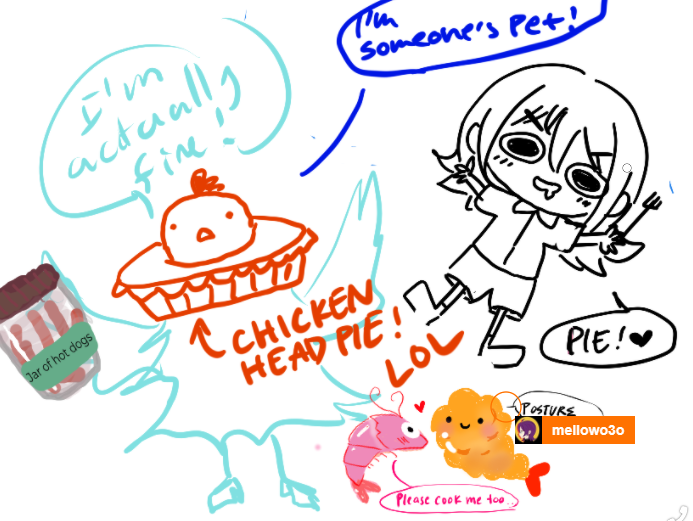 TheB33WithKnees's tweet photo. While streaming we had a magma get together--- so many talented artists!! ....I'm going to throw so many of you in jail. (´▽`ʃ♡ƪ)  #hellishere #artcrimes https://t.co/6jsqY2rEcM