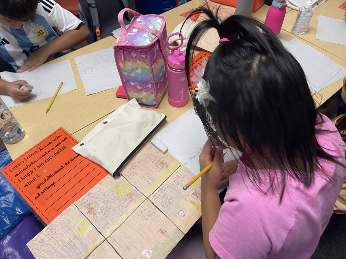 MrsHernandezCSE's tweet photo. We used exemplars to help us co-create success criteria and writing goals as we began drafting our introductions for our rough drafts. @CSE_Chameleons @LiteracyJenny @PrincipalLexi https://t.co/l6g7u1Gwz1