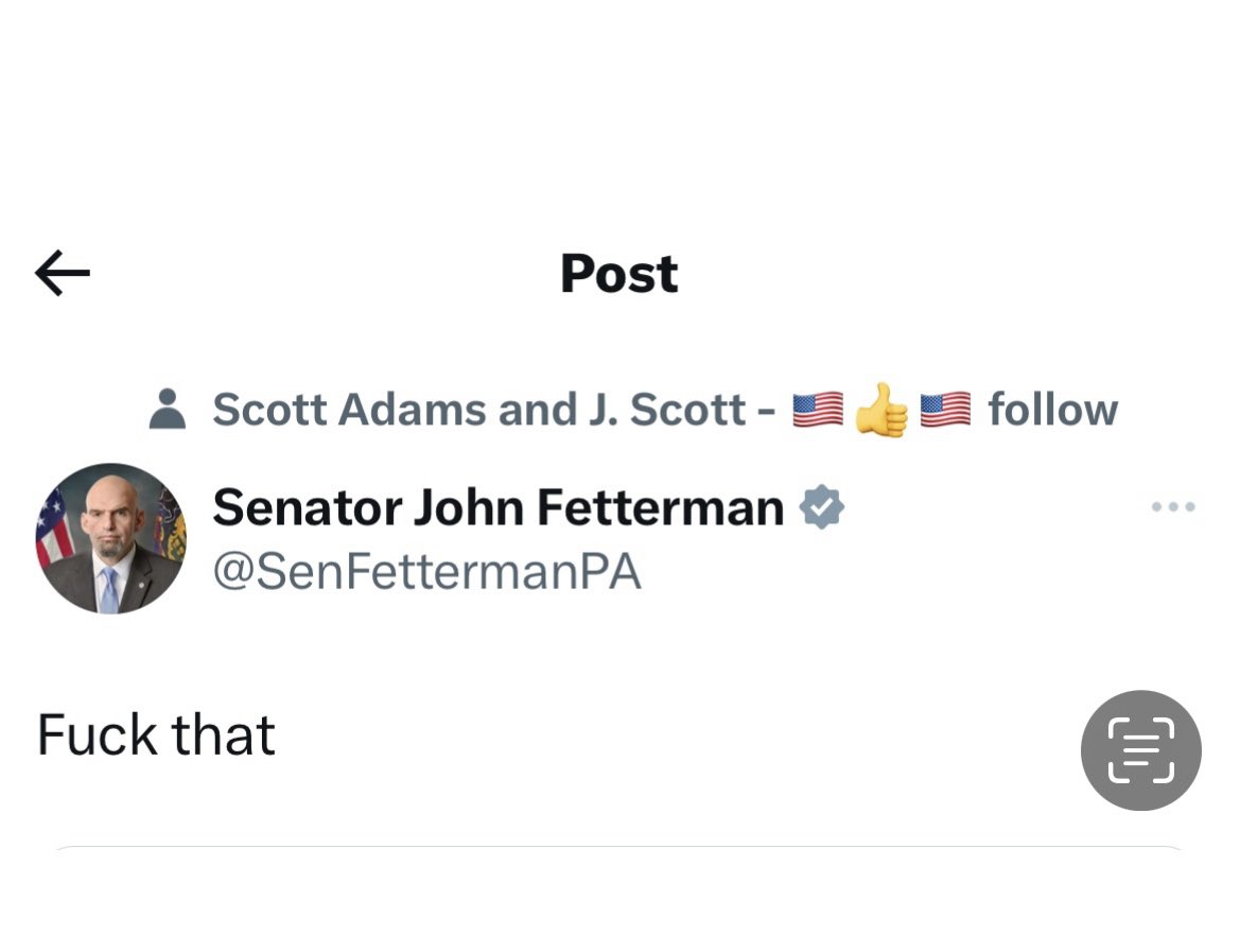 JeepRanger77's tweet photo. @RNCResearch What say you @SenFettermanPA …. https://t.co/yZypoqAlJU