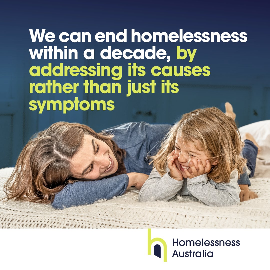 The National Housing and Homelessness Plan is an opportunity for transformational change to halve homelessness in five years, and end it in ten. Read our Submission to see how it can be done #endhomelessness #auspol homelessnessaustralia.org.au/wp-content/upl…