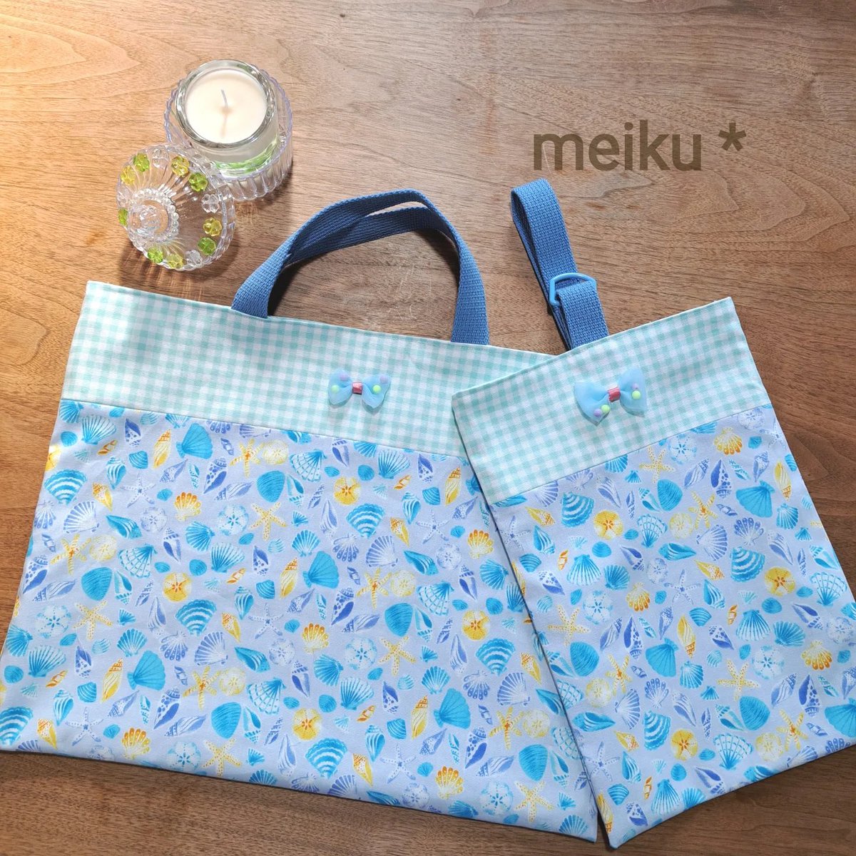 こんにちは🍀いつも見ていただきありがとうございます🥰 シェル柄の