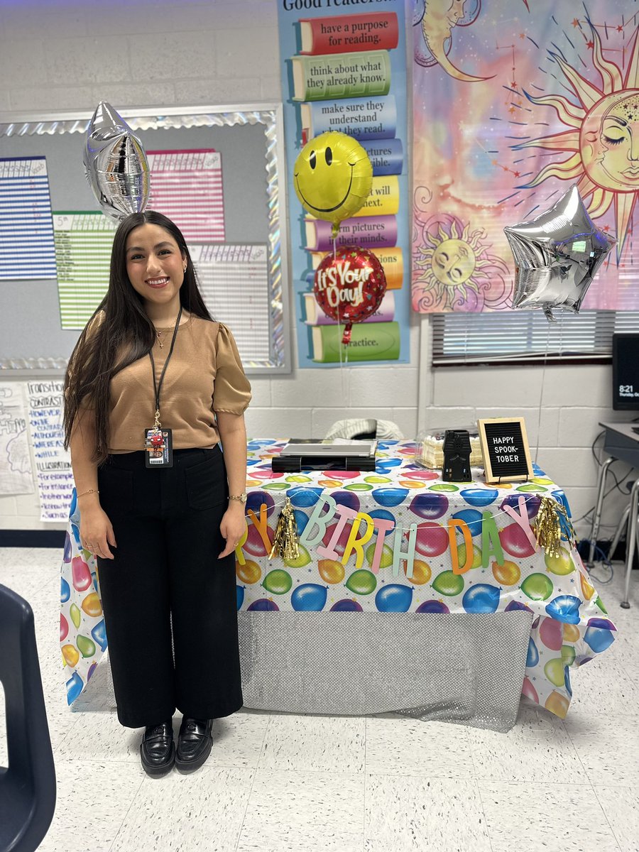 Wishing a happy Birthday to our <a href="/utepcoe/">College of Education</a> resident Ms. Cuevas! 🎂🎈