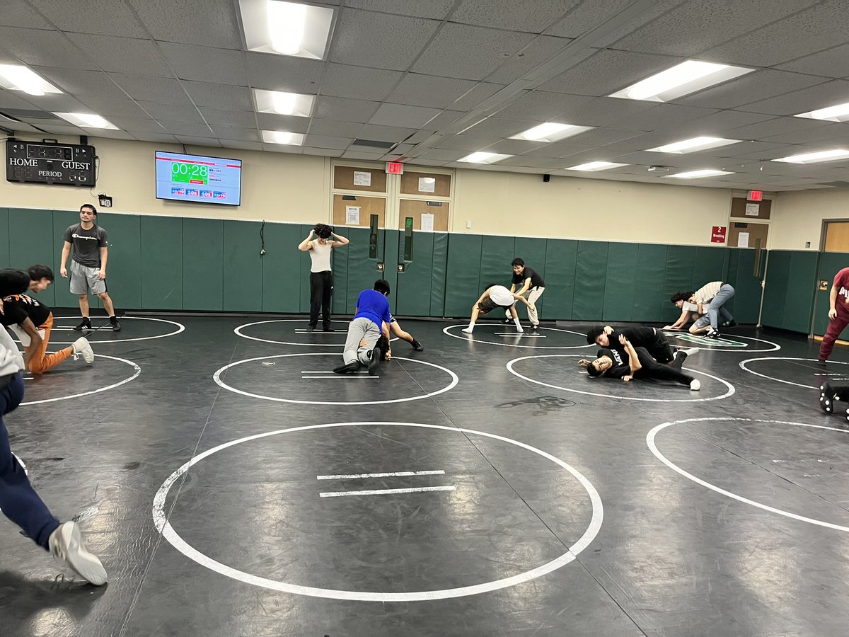 Another solid week of workouts.  It was fun getting some of the football guys back in the room!