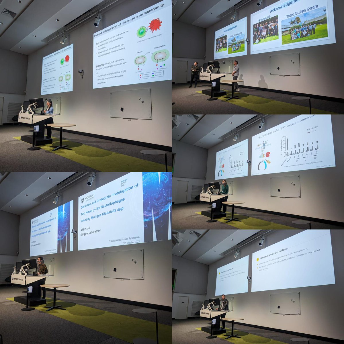 Thank you to our wonderful speakers from Session 1 for  Microbial System and Genetics!  <a href="/dt_nguyen0109/">THANH NGUYEN</a> , <a href="/ToNguyen90/">To Nguyen</a>,  <a href="/afifpj/">Afif Pranaya Jati</a> , Melanie Tripp and James Archer!
