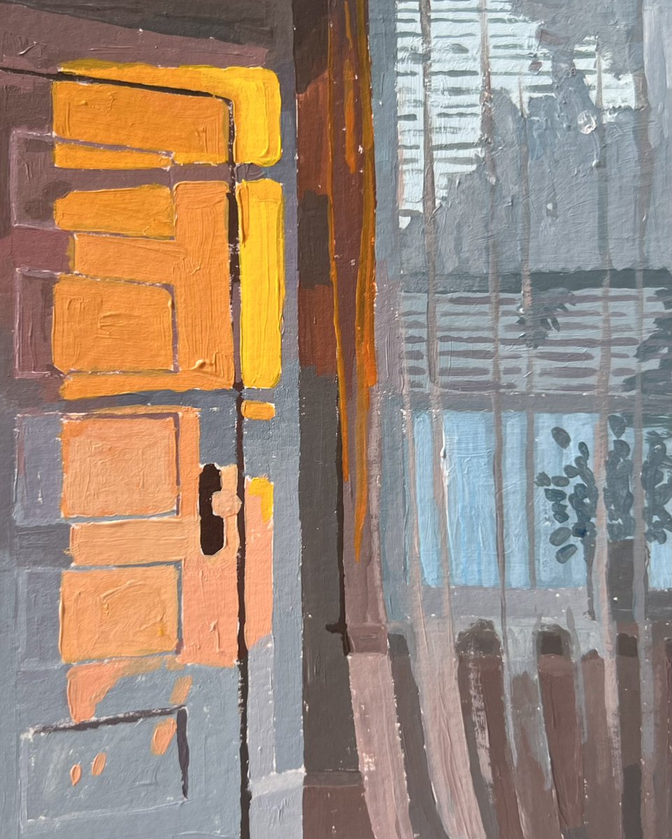 leahgardnerart's tweet photo. golden hour as seen through both living room windows ✨ https://t.co/Rbdd9sFJPp