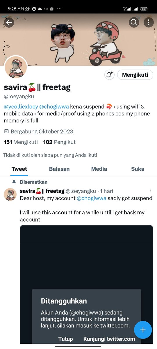 spammersv1's tweet photo. @infleksif @loeyangku Doneee https://t.co/cC1jZyfr15