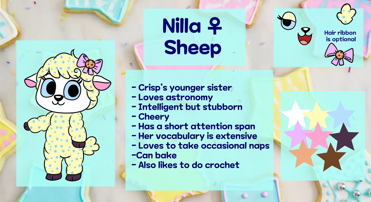 JinxsArt's tweet photo. I haven't uploaded a reference here in a hot minute, so take three! Rollo, Taffina, and Nilla!!
🐿🐶🐑💕 #characterdesign #ocreferences https://t.co/qp3gG6g6W8