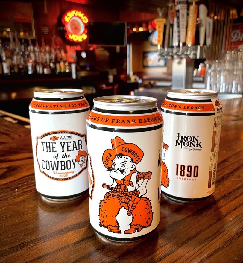 Eskimo Joe's (@eskimojoes) on Twitter photo Be sure to grab this special Homecoming can from <a href="/IronMonkBeer/">Iron Monk Brewing Co.</a> this weekend! 🤠🧡👆🏼 Be sure to grab this special Homecoming can from <a href="/IronMonkBeer/">Iron Monk Brewing Co.</a> this weekend! 🤠🧡👆🏼