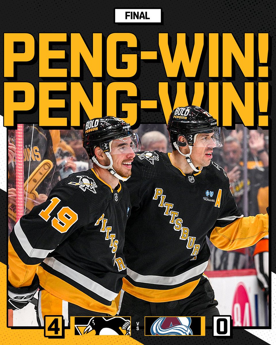BIG SHUTOUT WIN IN PITTSBURGH! 🙌