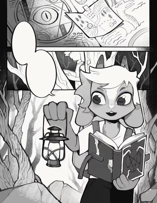 It's not a good idea to draw an OC in your homework… 