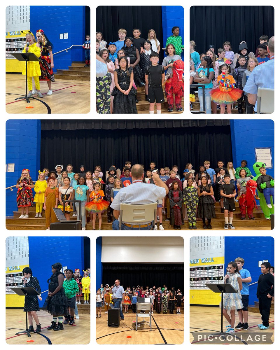 KellyHaack10's tweet photo. Way to go @CLP_Elementary 4th Graders! They did a wonderful job tonight at our 4th grade program! Thank you to @clpchoir for leading them! #loveclp 💙💛💙 https://t.co/AZfgnlVEqr