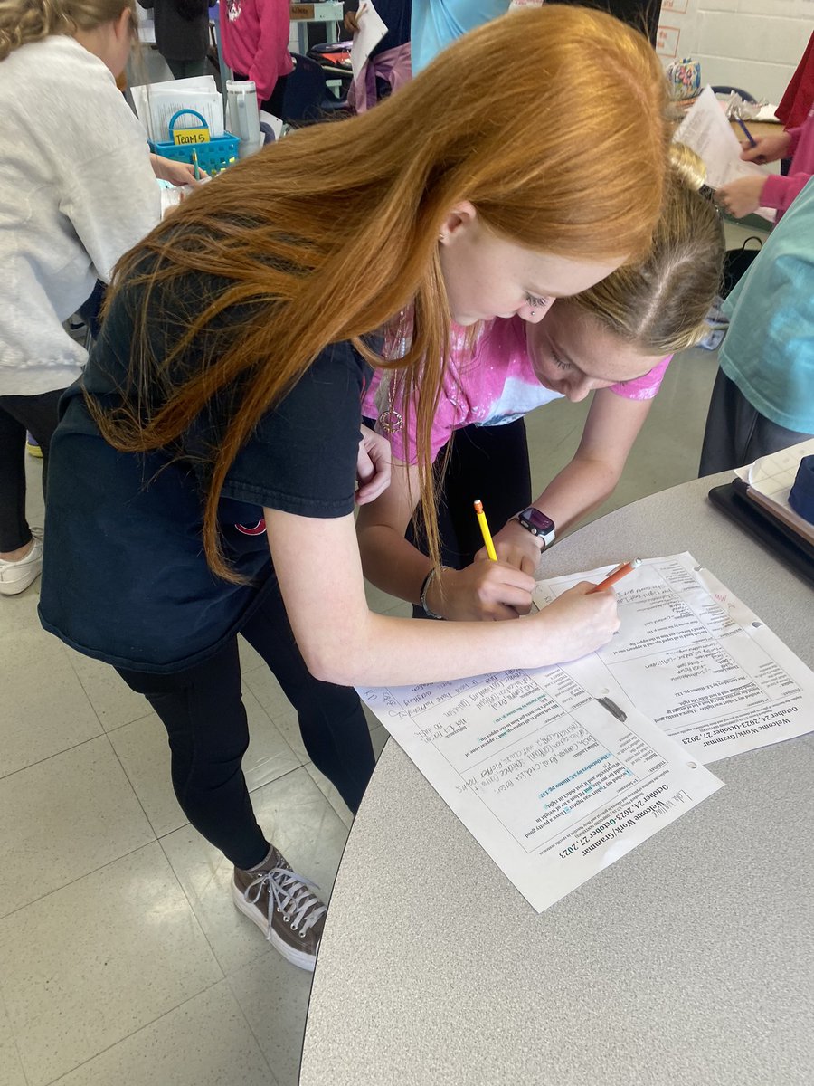 lauren_allinder's tweet photo. A little stand up, hand up, pair up competition to see who could share/listen to the most imitated sentences got our Friday Eve jump started! #RaiseTheBar #TeamDCS #HernandoHasClass @TweetDCS_HMS https://t.co/H7CJi20ojx