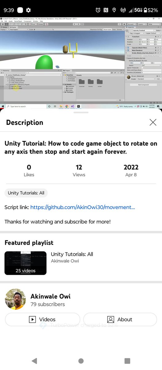 My current unity movement menu 🍱
youtube.com/playlist?list=…
#unitytutorials #unity3dtips #gamedev