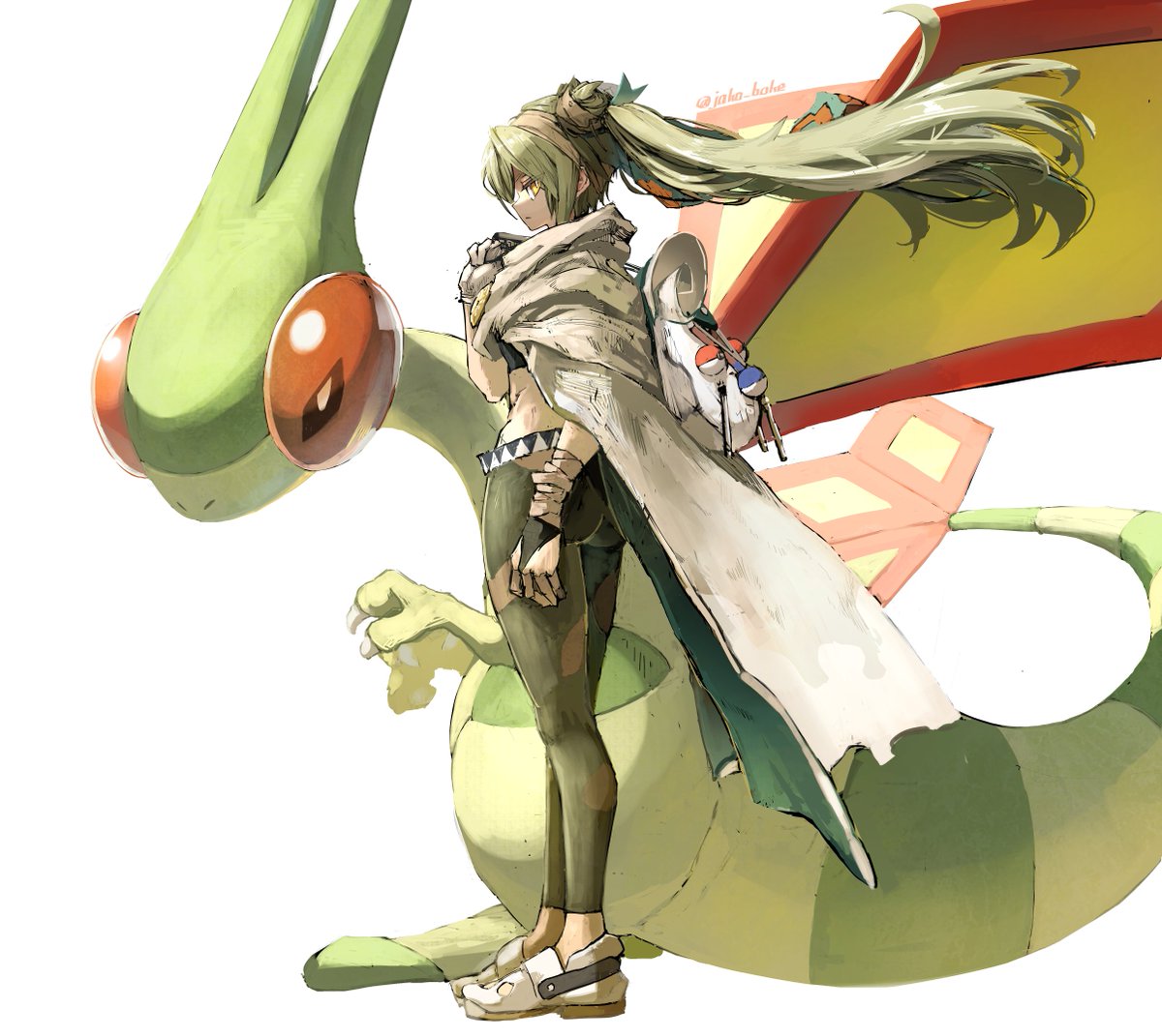 地面ミク x フライゴン #ポケモン