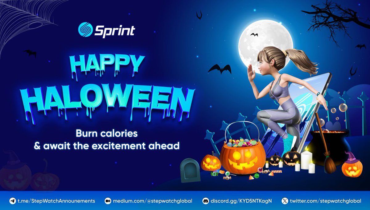 🎃 #Halloween Fun with Sprint! 🎃

We're throwing a Halloween party with prizes! 👻

📢 Want all the details? Join our Discord! That's where we'll share everything. #Sprint

Click here to be a part of it: discord.com/channels/97251…

Let's celebrate together! <a href="/BNBCHAIN/">BNB Chain</a>