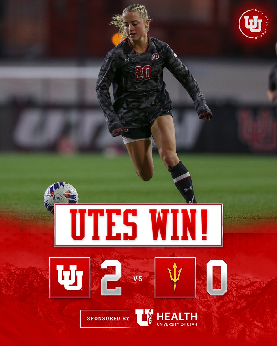 Turned out the lights on the Sun Devils.

#GoUtes