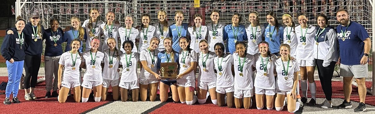SWDistrict's tweet photo. Congratulations to our Girls Soccer District Champions!  Milford, Centerville, Mount Notre Dame, &amp; Seton https://t.co/qi3vi62t7j