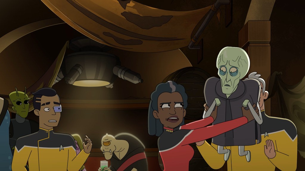 fangirlish's tweet photo. Can #CaptainFreeman get the info she needs? Find out in our review of #StarTrekLowerDecks 4x09 "The Inner Fight" HERE: https://t.co/PSRKrgspEH https://t.co/Cnb36X79z5