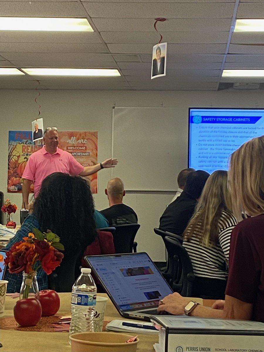 We enjoyed a great @saferscience training day at @puhsd. A big thanks to all the teachers who participated! @saferscience our goal is to make #labscience #teachers and #students safer. #STEM #LABSAFETY #K12