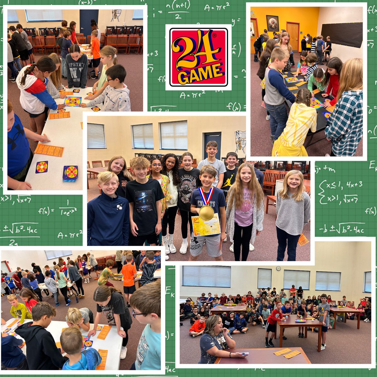 So proud of the 🥈 place winner in the Westmoreland County 24 Competition…..Gavin!!! ➕➖✖️➗ <a href="/24game/">24® Game</a>