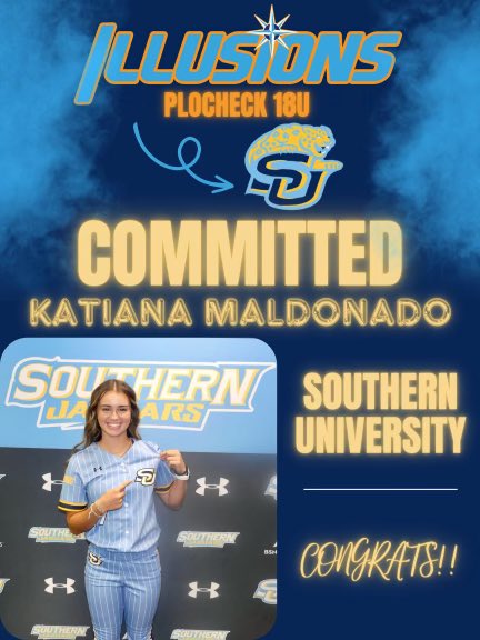 COMMITTED 🩵💛 #Geauxjags