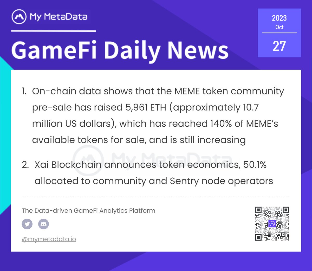 My MetaData tweet media
