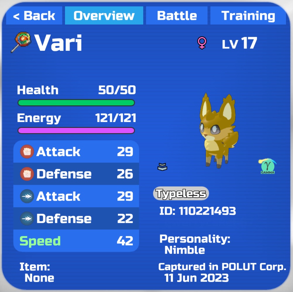 Vari [3] - {Loomian Legacy}