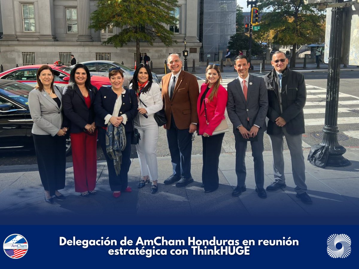 #LogrosEmpresariales: Delegación de AmCham Honduras llevó a cabo una serie de visitas a lugares importantes en Washington, incluyendo el Departamento de Estado, el Departamento de Comercio, USAID y ThinkHUGE.  

#AACCLA #56AnnualMeeting #AmChams #StategicMeetings