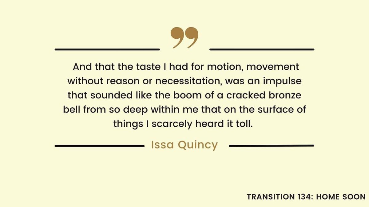 Debut author Issa Quincy's 'Damask Rose, or The Evening Lamp's Light' traces a family's history in T134: Home Soon. Read the full short story here: muse.jhu.edu/pub/3/article/…