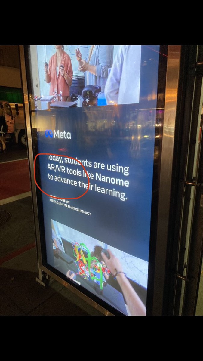 Wow… spotted in SF. Looks like the PR team had a bit of a huddle up and changed course.