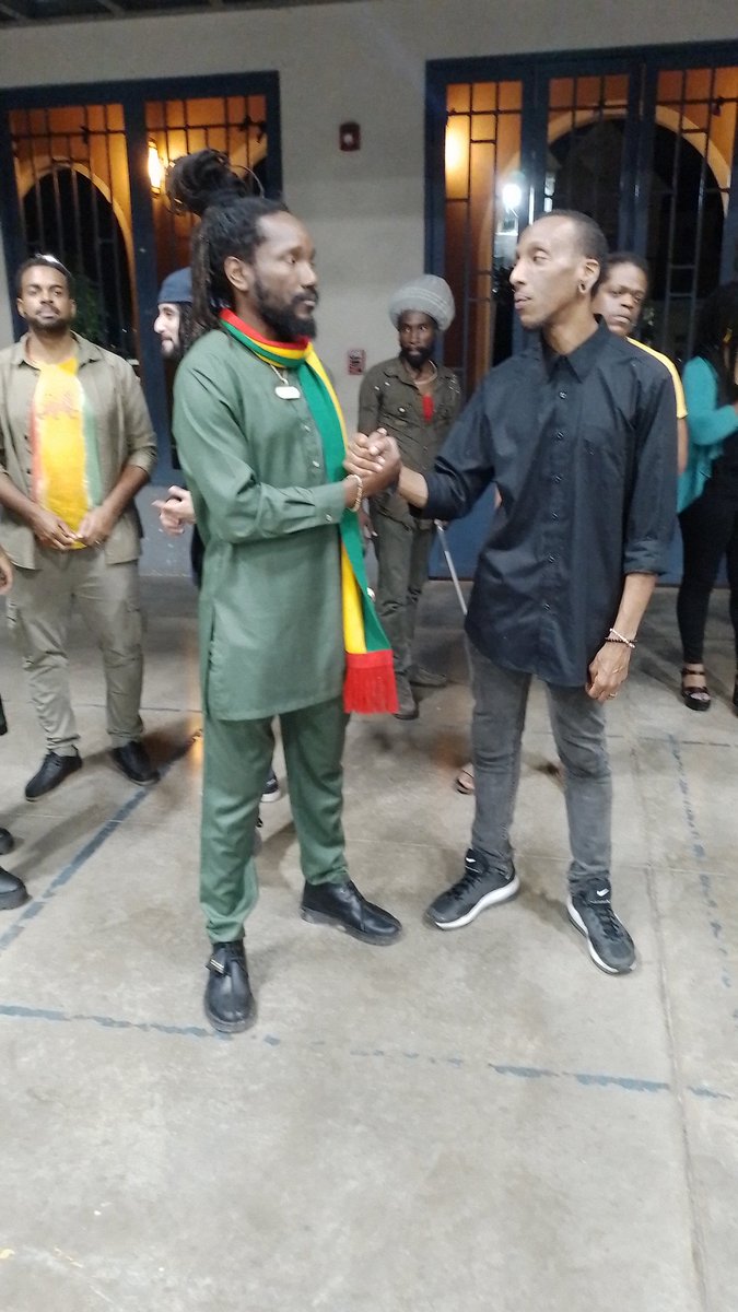 DiasporaMagJA's tweet photo. Three of Ibo's children (last photo) were on hand to witness the outpouring of love. Ibo, who died nearly two weeks ago, founded Third World with Steven 'Cat' Coore and was also a member of the Inner Circle Band.
#ibocooper #jamaica #ThirdWorld https://t.co/NwC0AcpGrT