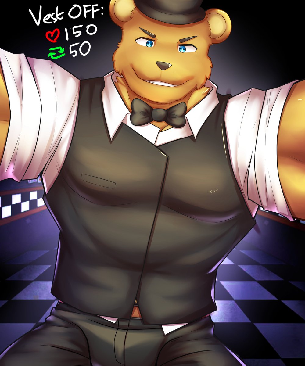 CheezyChezu's tweet image. He got ya!!
Let's play with Freddy Fazbear

#FNAFMovie #FNAF