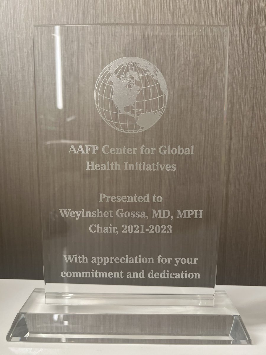 Thank you <a href="/AAFPGlobal/">AAFP Global Health</a>. It has been a pleasure to serve. Enjoyed attending Global Health Summit #AAFPFMX <a href="/USUhealthsci/">Uniformed Services University</a> <a href="/usufamilymed/">USU Family Medicine</a>