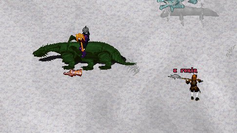 TheTencho_hkt's tweet photo. 本日の雪原ゲストは ronin _(:3 」∠)
パラゴン硬いし攻撃弾くし中々辛いがルンビよりかは大分マシ。
#UO
#ウルティマオンライン
#ToFL https://t.co/EZPWmMGPT2