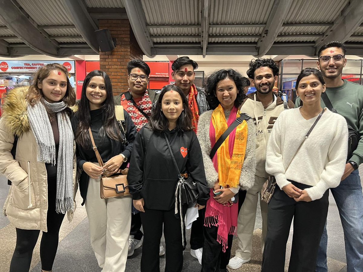 Softwarica Students traveling to Uk to participate in “Coventry Immersion Programme 2023” to experience UK education method. Good luck to all the students.  #coventry #Softwarica #StudyinNepal #StudyinUK