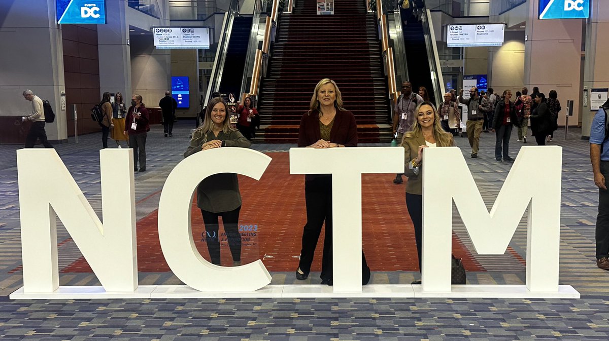 It’s been a wonderful day learning  with our <a href="/jcityTNschools/">JohnsonCitySchools</a> math teacher leaders at <a href="/NCTM/">NCTM</a>. Looking forward to tomorrows sessions. 

“Struggle is personal. Personal is hard to articulate. Images Communicate.”