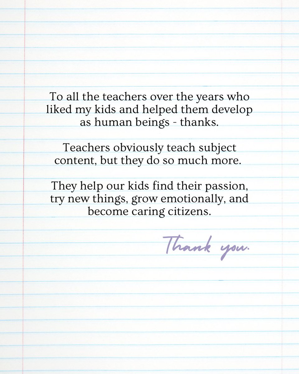 Teachers are the best. Happy World Teachers’ Day