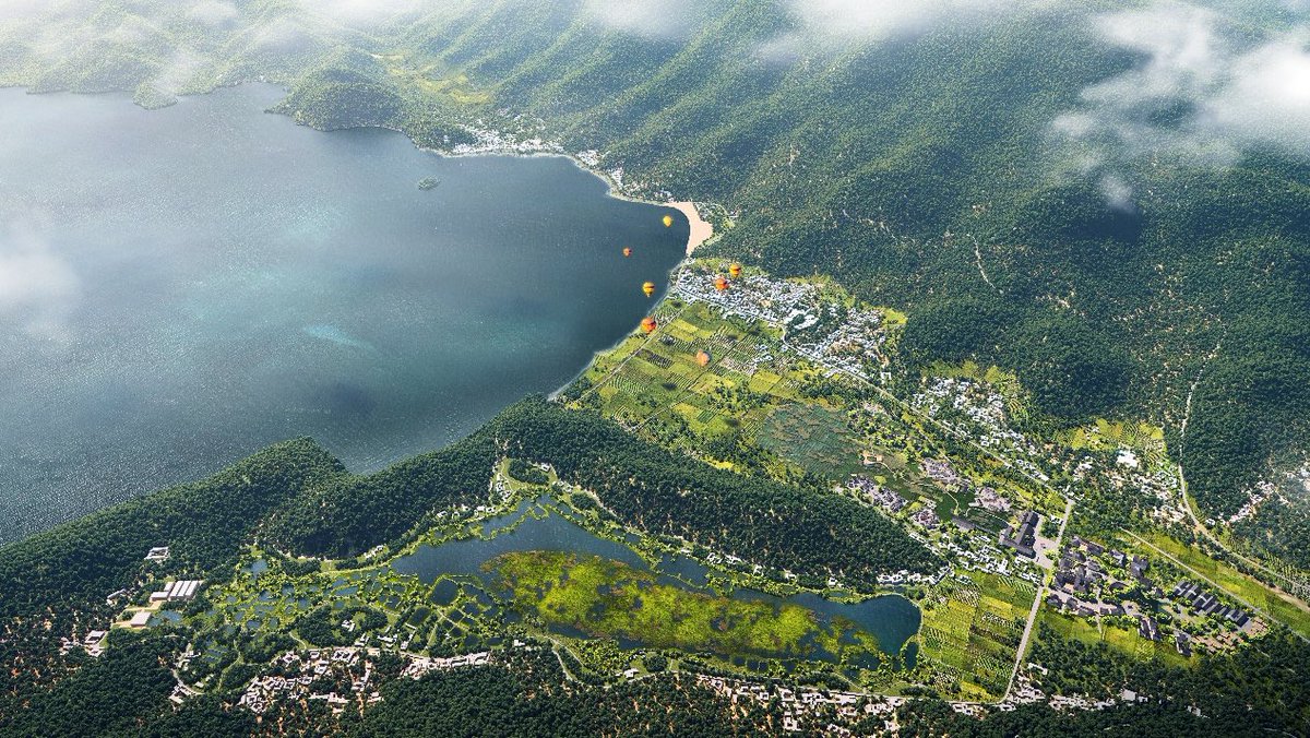 Eni_renderer's tweet photo. What do you think of such a landscape planning? https://t.co/JPqsdfnEBz