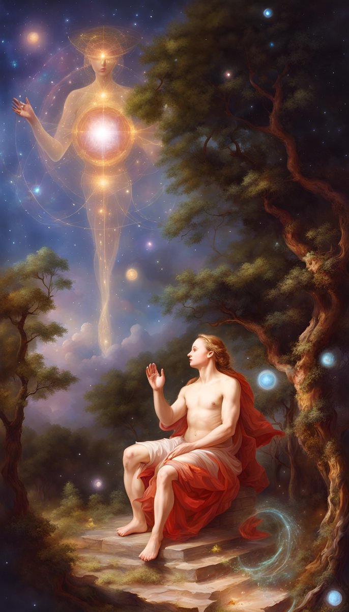 contact with the higher self