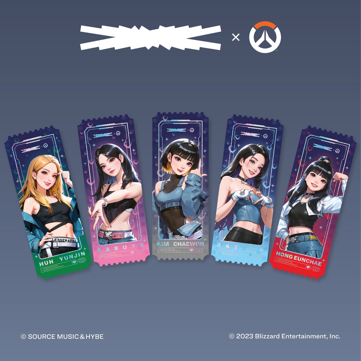 LE SSERAFIM X OVERWATCH 2
Special Collection

Coming Soon!

#LE_SSERAFIM #르세라핌
#Perfect_Night