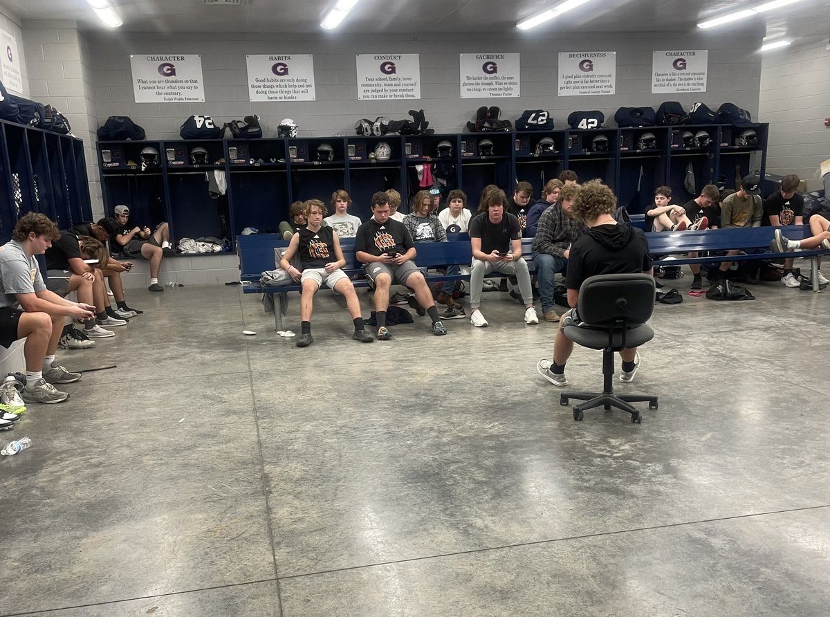 Thanks to <a href="/bwells2024/">Brody Wells</a> and <a href="/XXTANman10xx/">Tanner Watson</a>. They started a player led bible study every Thursday after practice. One of the things I’m going to miss seeing and listening to once this season closes.