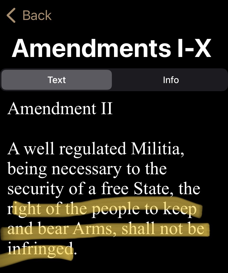 xburg2000's tweet photo. @JoeBiden Hang on, let me check if my Constitution app was updated. Nope, it’s still there.👇 https://t.co/f6UC24zw2j