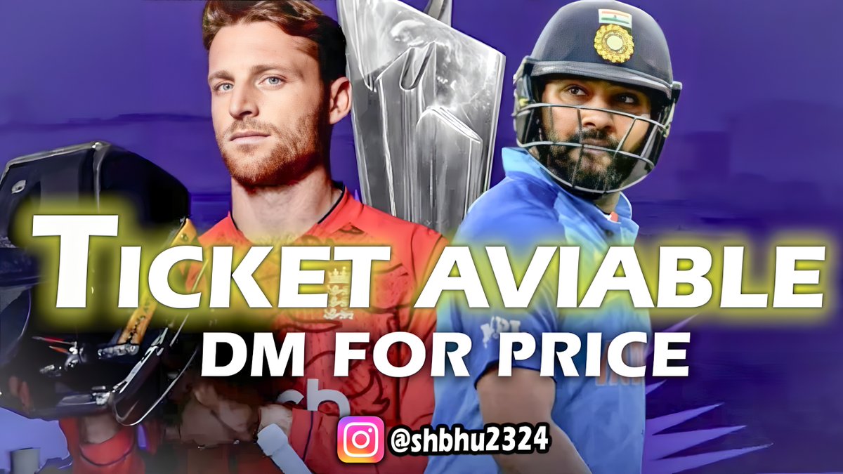 sohamasati09's tweet photo. #INDvsENG #CWC23 I HAVE TICKETS DM FOR THE PRICE,  (INSTAGRAM ID - @shbhu2324) https://t.co/dMFgKPnH9N